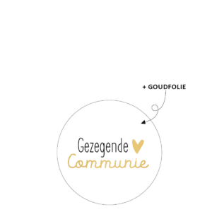 Stickers<BR>Gezegende communie<BR>10 stuks