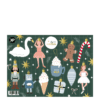 Stickervel Kitsche Kerst