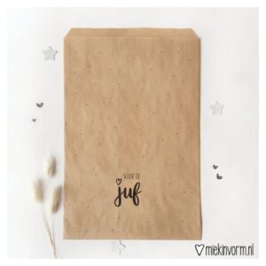 Cadeauzakje<BR>Voor de juf