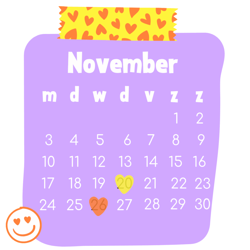 workshop kalender november 2025