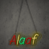 alaaf led neon bord verlicht